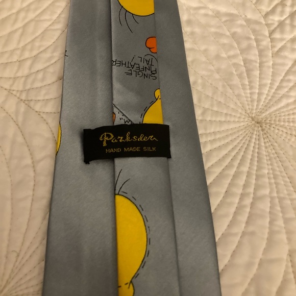 HOST PICK - Tweetie Bird Handmade Silk Tie - Picture 3 of 5